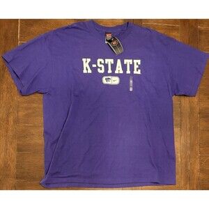 Vintage Kansas State Wildcats Men’s Size 2XL Purple Nike Shirt Deadstock NWT